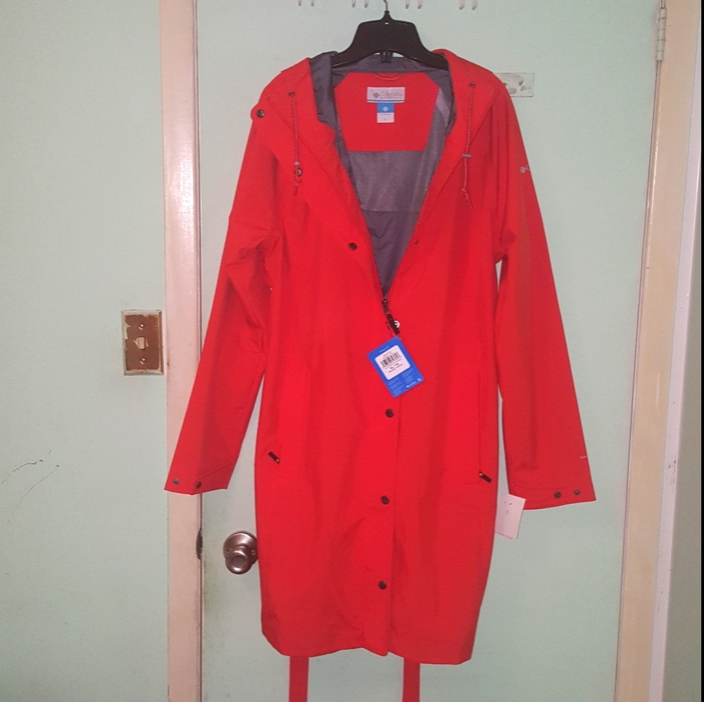 Columbia long trench coat